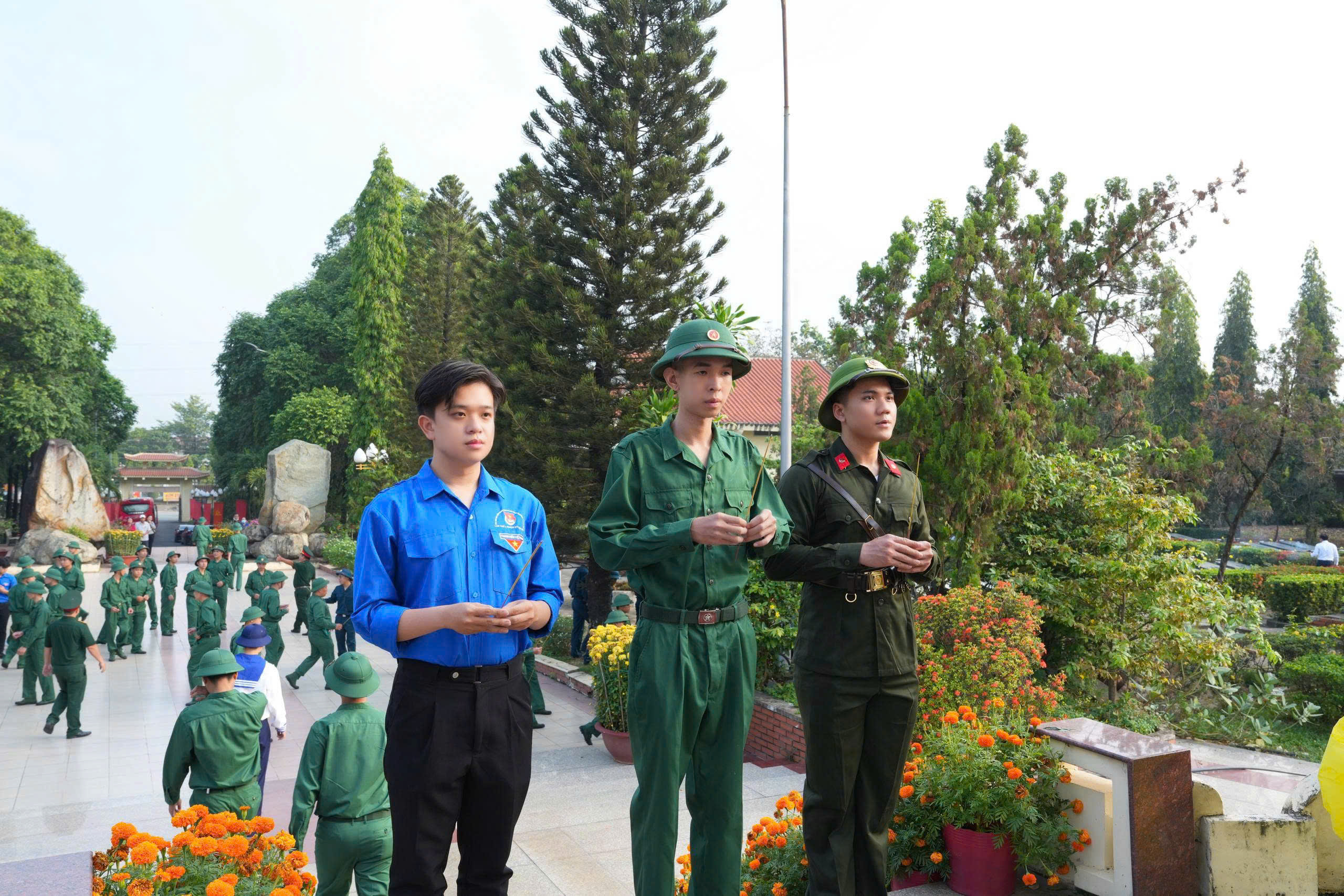 TUỔI TRẺ DNTU ĐỒNG HÀNH HỘI TRẠI TÒNG QUÂN PHƯỜNG TRẢNG DÀI NĂM 2026